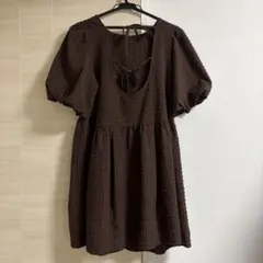 w closet チュニック ブラウン 半袖のサムネイル