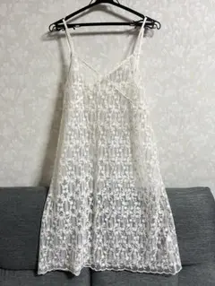 coca レースキャミワンピ