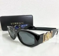 VERSACE ヴェルサーチ　ブラック メドゥーサ ビギー サングラスのサムネイル