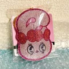エスターバニー　キラキララインストーンマスコット ピンク　キーホルダー