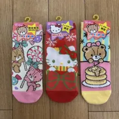 キティ　靴下　ハロキティ　靴下　　タイニーチャム
