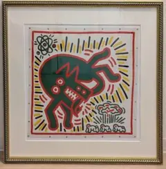 ☆最終価格！キースヘリングUntitled Dancing Dogs1991年 | Mercari