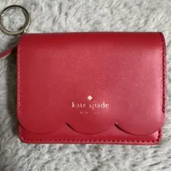 kate spade レッド カードケース