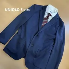 【UNIQLO】ネイビー スリムフィット カジュアルジャケット
