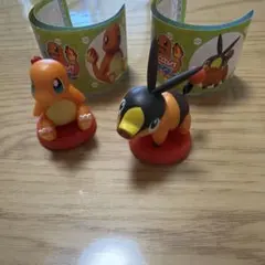 ポケットモンスター　チョコエッグ　ヒトカゲ　ポカブ