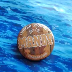 関口メンディー 缶バッチ  UNITED JOURNEY