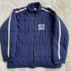 激レア　NIKE 中綿ジャケット　ブルゾン　ゆるだぼ　Y2K ネイビー　XL