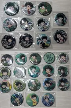 僕のヒーローアカデミア緑谷出久缶バッジセット