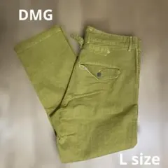 DMG ドミンゴ トラウザー テーパードパンツ クロップド 9分丈 ダルグリーン