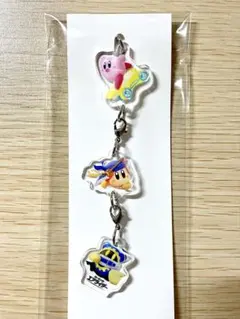 カービィのエアライダー　楽天ブックス限定特典　3連アクリルチャーム