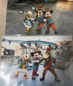 ディズニー イマジニングザマジック スチームパンク 写真2枚セット