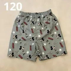 【美品】ディズニー ミッキー＆フレンズ 水着 スイムパンツ 120cm