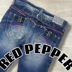 M■ RED PEPPER レッドペッパー レディース デニムパンツ ローライズのサムネイル