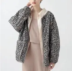 ミスティック　レオパード　中綿 ブルゾン　ジャケット