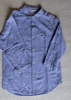 GLOBAL WORK ブルー 長袖シャツ M