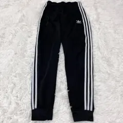 古着 adidas アディダス トラックパンツ ジョガーパンツ ブラック SST