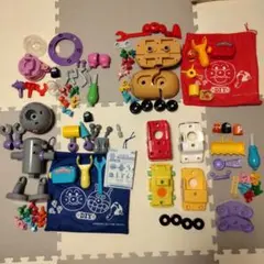 アンパンマン くみたてDIY　4種セット 一部欠損、破損あり