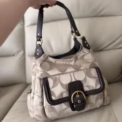 希少】COACH SOHO コーチ トートバッグ シグネチャー y2k - メルカリ