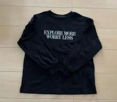 GU 刺繍ロンT UNIQLO ZARA 140 ブリーズ　ロンT