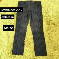 TOMORROWLAND collection ドット柄 クロップドパンツ 38のサムネイル