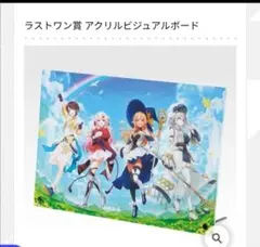 ホロライブ一番くじ　ラストワン賞　アクリルボード