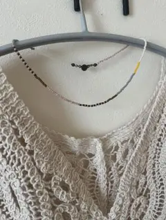 【送料無料】ハンドメイドビーズネックレス