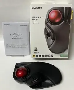 美品 エレコム HUGE M-HT1DRXBK ワイヤレストラックボールマウスのサムネイル