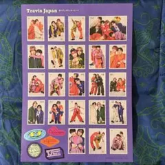 TravisJapan カレンダー 2025→2026 特典ステッカー
