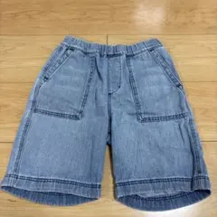 UNIQLO KIDS デニム風ハーフパンツ 120