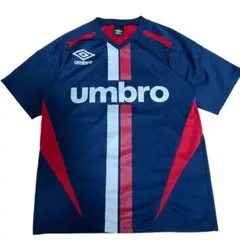 umbro　アンブロ　ゲームシャツ　ストライプ　ネイビー　イングランド　M