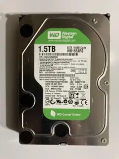 WD 1.5TB 内蔵型ハードディスク WD15EARS