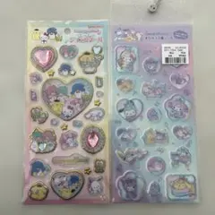 サンリオ　キラキラジュエルシール他