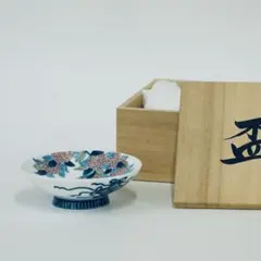 有田焼 源右衛門窯 染錦苺絵 高台皿 コンポート 共箱 - メルカリ