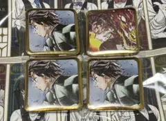 鬼滅の刃　ダイニング　缶バッジ　竈門炭治郎　鬼滅シアター
