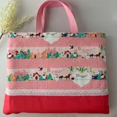 3⃣9⃣入園入学準備セット　大きなかぶかわいい絵本袋　お稽古　レッスンバック