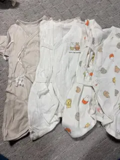 ミッフィー柄コットン製 コンビ肌着 50-60