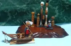 民芸品 工芸品 置物 縁起物 魔除け 郷土玩具 こけし まとめ売り - メルカリ