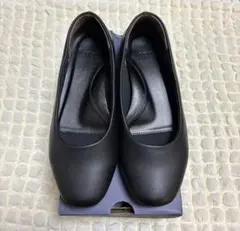 ABC SELECT ウエッジ パンプス 2.5 ブラック 23.5cm