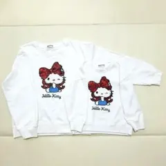 おそろいコーデ　キティちゃん　リバーシブルスパンコール　マックハウス