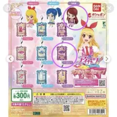 【新品】アイカツ！カスタムドレスアップチャーム ＆めじるしアクセサリー紫吹蘭