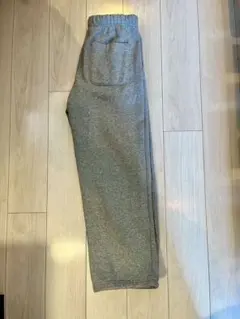 GU ヘビーウェイトスウェットワイドストレートパンツ GRAY sサイズ