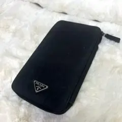 PRADA プラダ トラベルケース オーガナイザー 長財布 ロゴ ブラック