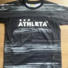 ATHLETA 半袖シャツ ブラック/グレー