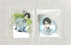 進撃の巨人　リヴァイ　くじメイト　アクリルキーホルダー　D賞　VOL.2