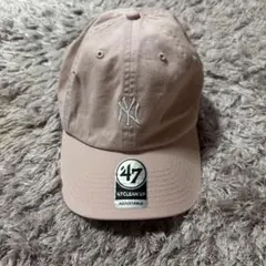 47 CLEAN UP ニューヨーク・ヤンキース キャップ ピンク レディース