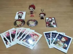 【未使用品】「あんさんぶるスターズ！！」鬼龍紅郎 アクスタ 缶バッジ カード