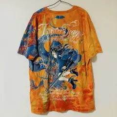 神伝 Shinden 女神シリーズ 刺繍 美女 Tシャツ XLサイズ