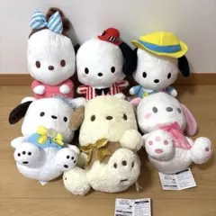 サンリオ ポチャッコ BIGぬいぐるみ まとめ売り 6点セット　タグ付き