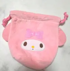 マイメロディ フリースポーチ ピンク