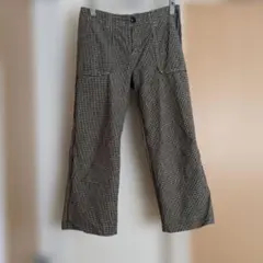 shuca GLOBAL WORK ギンガムチェックパンツ Lのサムネイル